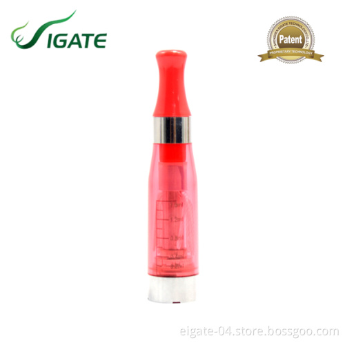 Eigate Low Resistance 2.1-2.4 Ohm CE4 Clearomizer Tank with CE&RoHS